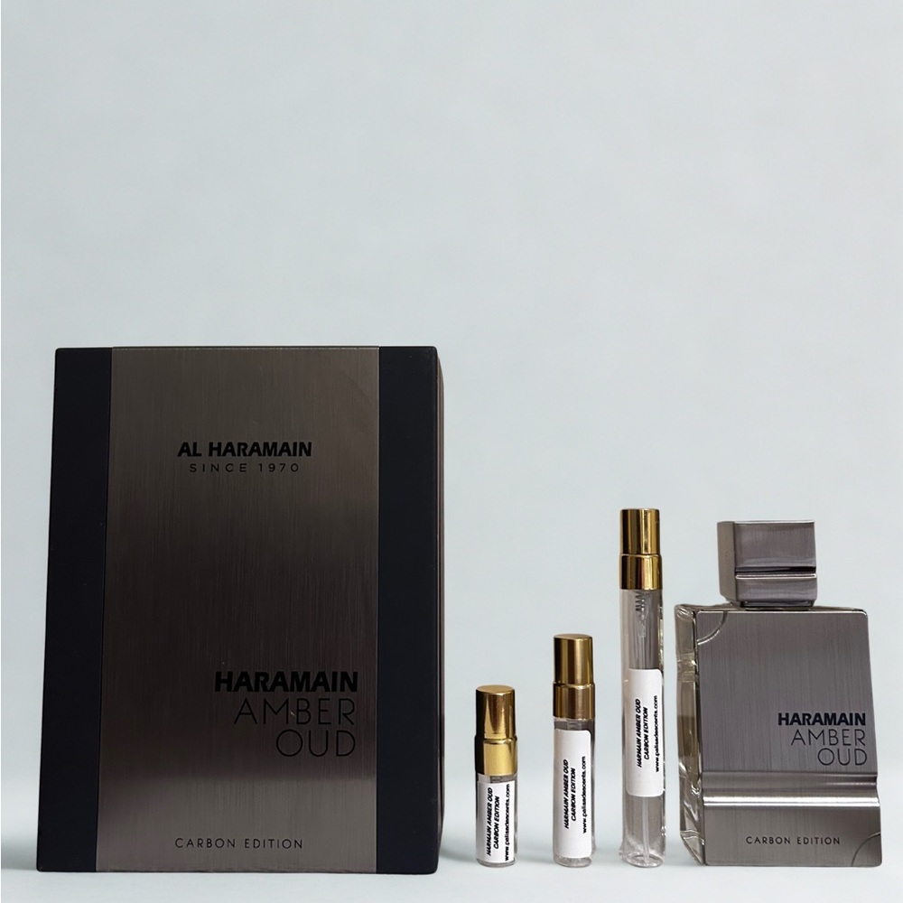 Amber Oud Carbon Edition by Al Haramain Decant Sample | Unisex 3ml-10ml